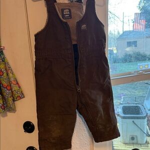 Berne insulated Brown Kids Overalls